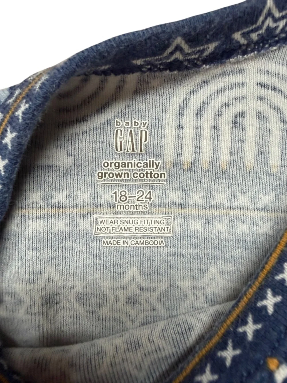 Gap Kids 18-24M Hanukkah Menorah Dreidel Organic Cotton Pajama Set